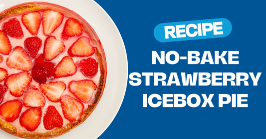 No Bake Strawberry Icebox Pie