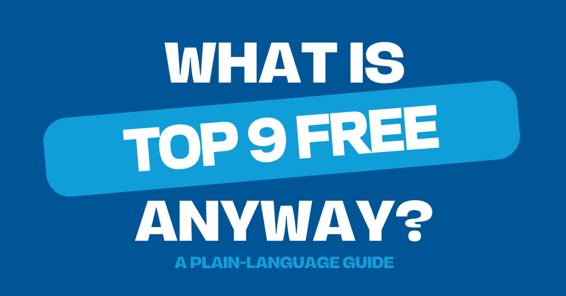 What Does "Top 9 Allergen-Free" Actually Mean?