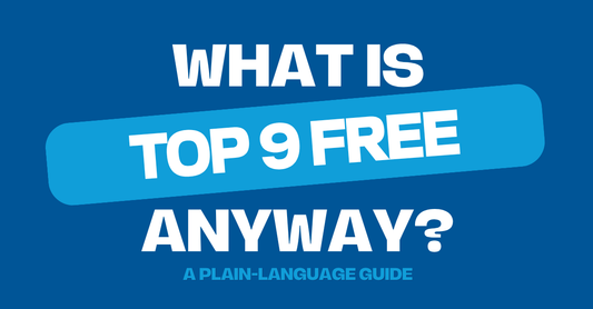 What Does "Top 9 Allergen-Free" Actually Mean?